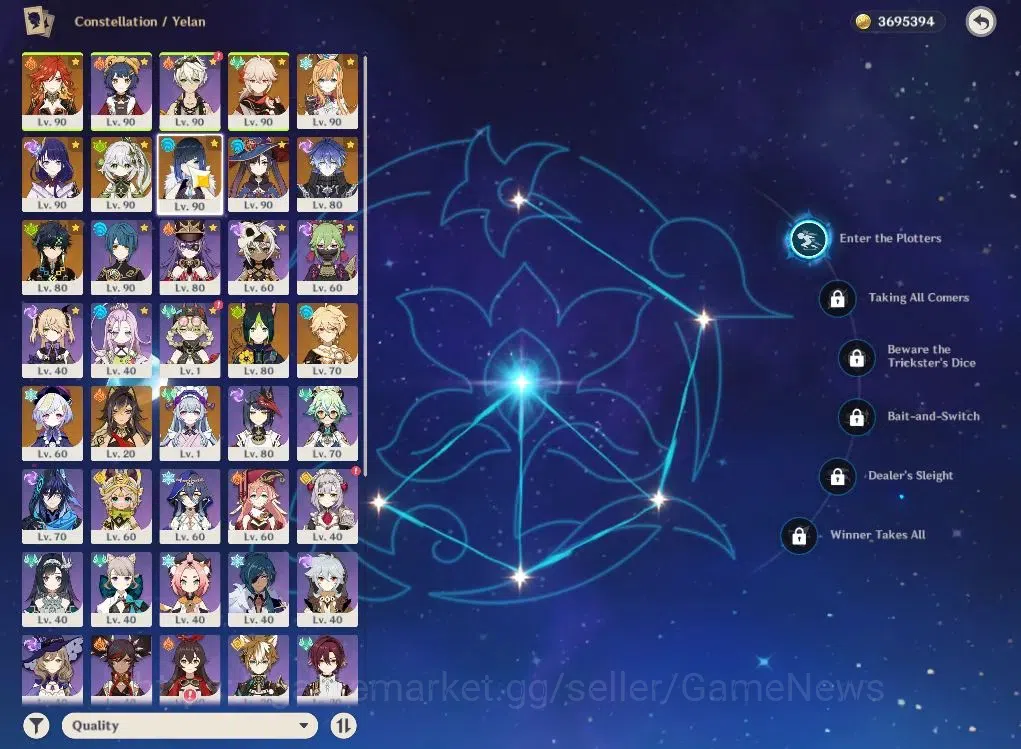 Genshin Impact Accounts Asia|AR57|8Limited+6(*5WP)|Kinich,Mavuika+sign,Kaz image 5