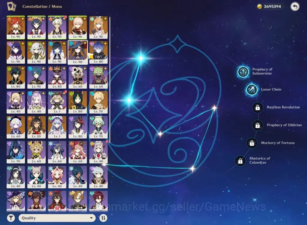 Genshin Impact Accounts Asia|AR57|8Limited+6(*5WP)|Kinich,Mavuika+sign,Kaz image 6