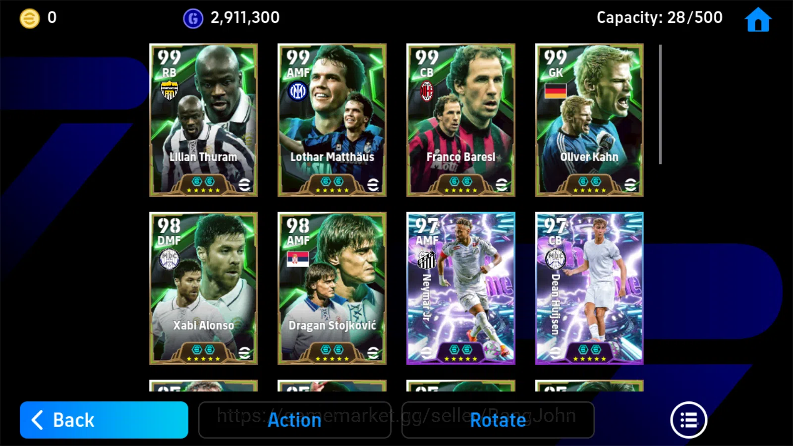 eFootball Accounts Power 3193 | Daniele Epik | Batistuta Epic | Neyma image 2