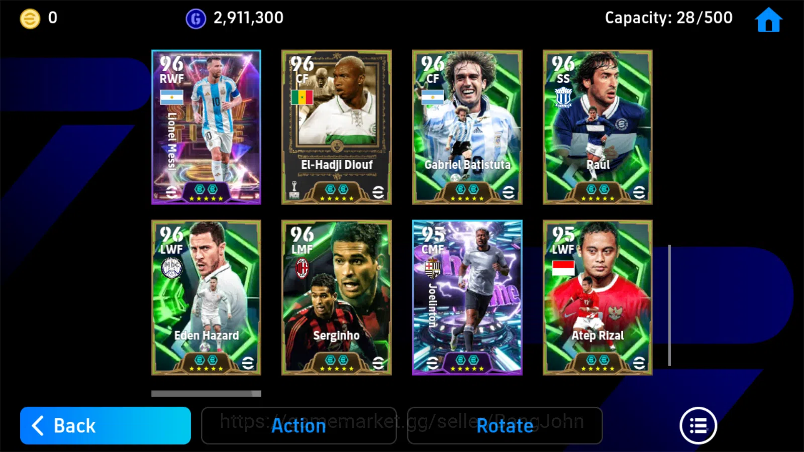 eFootball Accounts Power 3193 | Daniele Epik | Batistuta Epic | Neyma image 4
