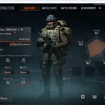 Arena Breakout High Value MOBILE Lvl 30 |SV 12,7M |CV 6,8 M|MORE SKIN,UTOPIA image 1