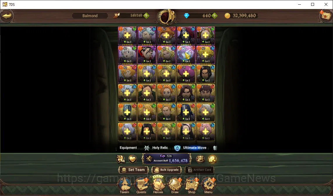 The Seven Deadly Sins: Grand Cross Accounts Global | 1,6 M CC | 440 Dm+1 Seventh Spring Box | image 13