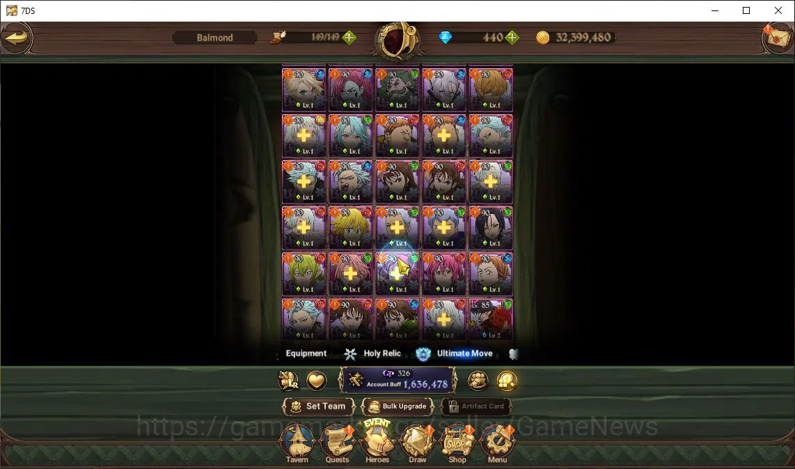 The Seven Deadly Sins: Grand Cross Accounts Global | 1,6 M CC | 440 Dm+1 Seventh Spring Box | image 14