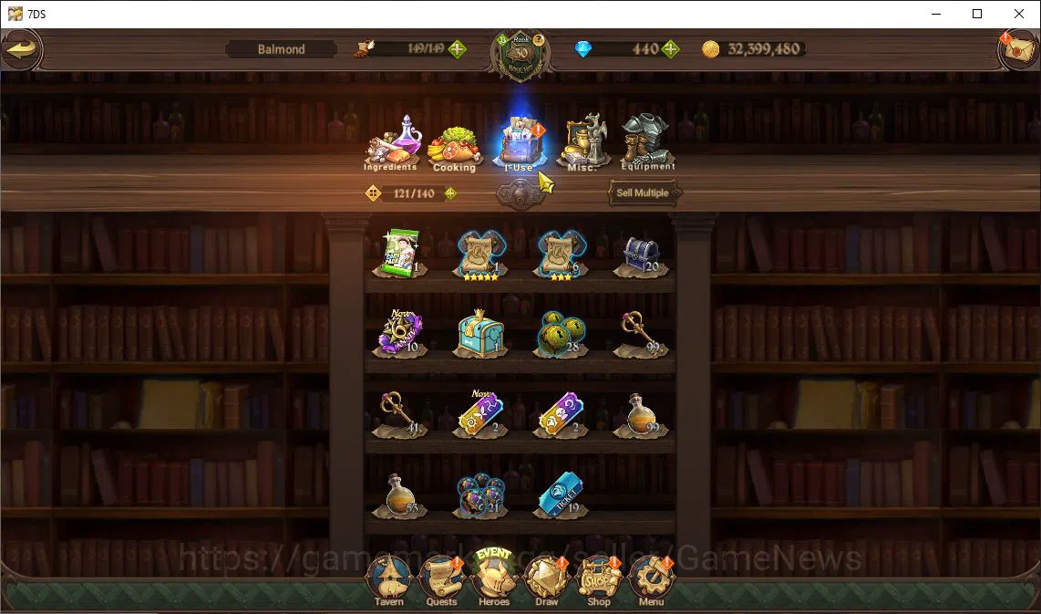 The Seven Deadly Sins: Grand Cross Accounts Global | 1,6 M CC | 440 Dm+1 Seventh Spring Box | image 4