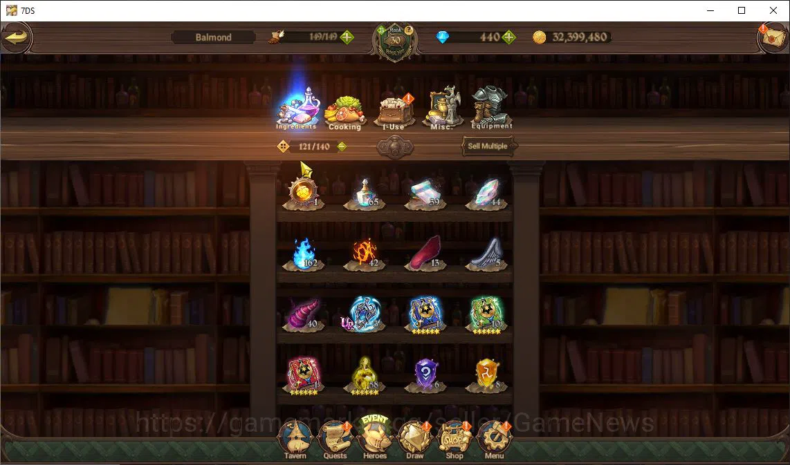 The Seven Deadly Sins: Grand Cross Accounts Global | 1,6 M CC | 440 Dm+1 Seventh Spring Box | image 6