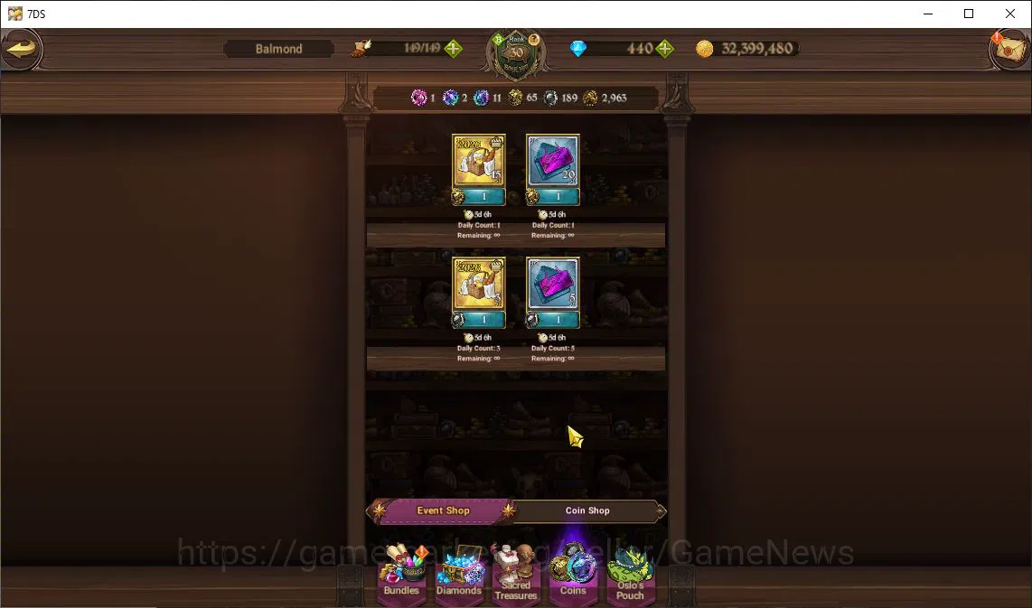The Seven Deadly Sins: Grand Cross Accounts Global | 1,6 M CC | 440 Dm+1 Seventh Spring Box | image 8