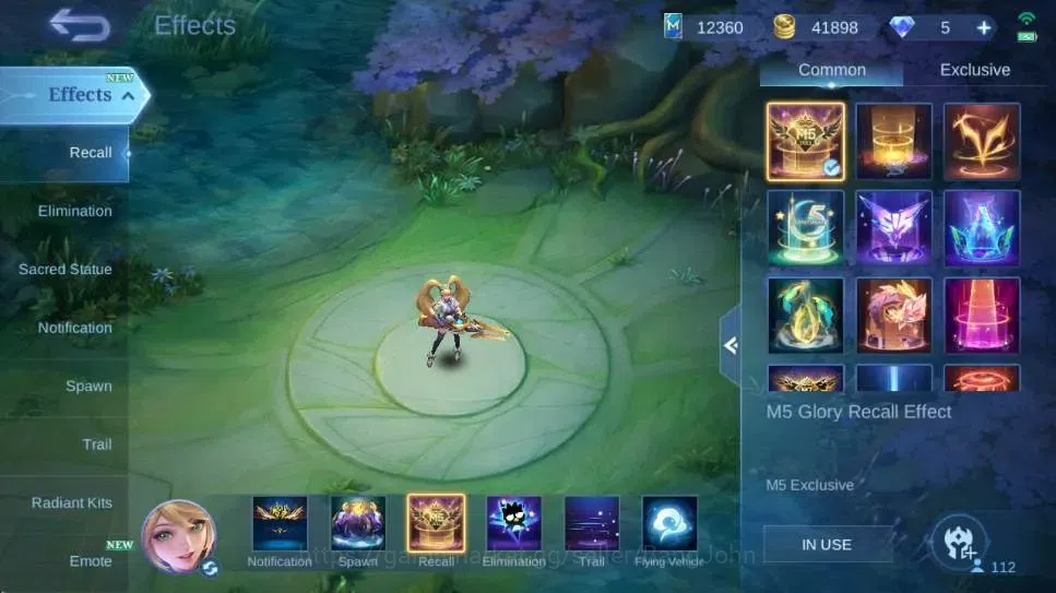 Mobile Legends: Bang Bang Accounts Global|Skin 252|Exalted|Dawning Lancelot,Aspirants image 3