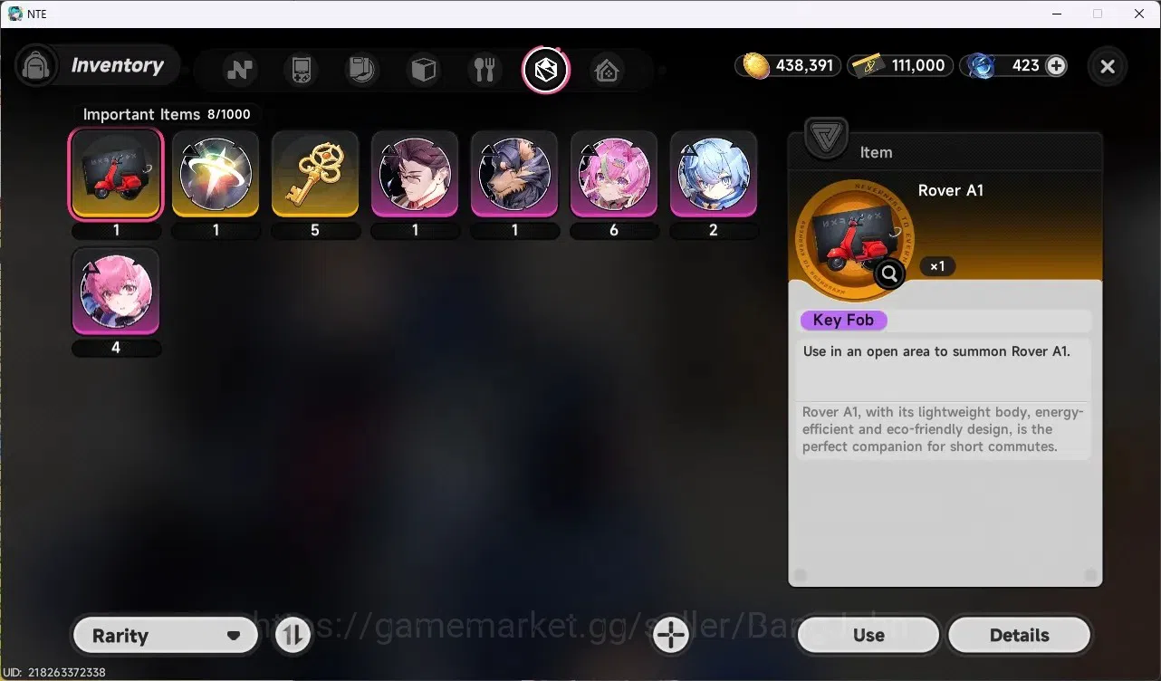 Neverness to Everness Accounts EU| Hunter Lv 8 | 3 S-Class (Chaos,Baicang,Fadia)  image 12