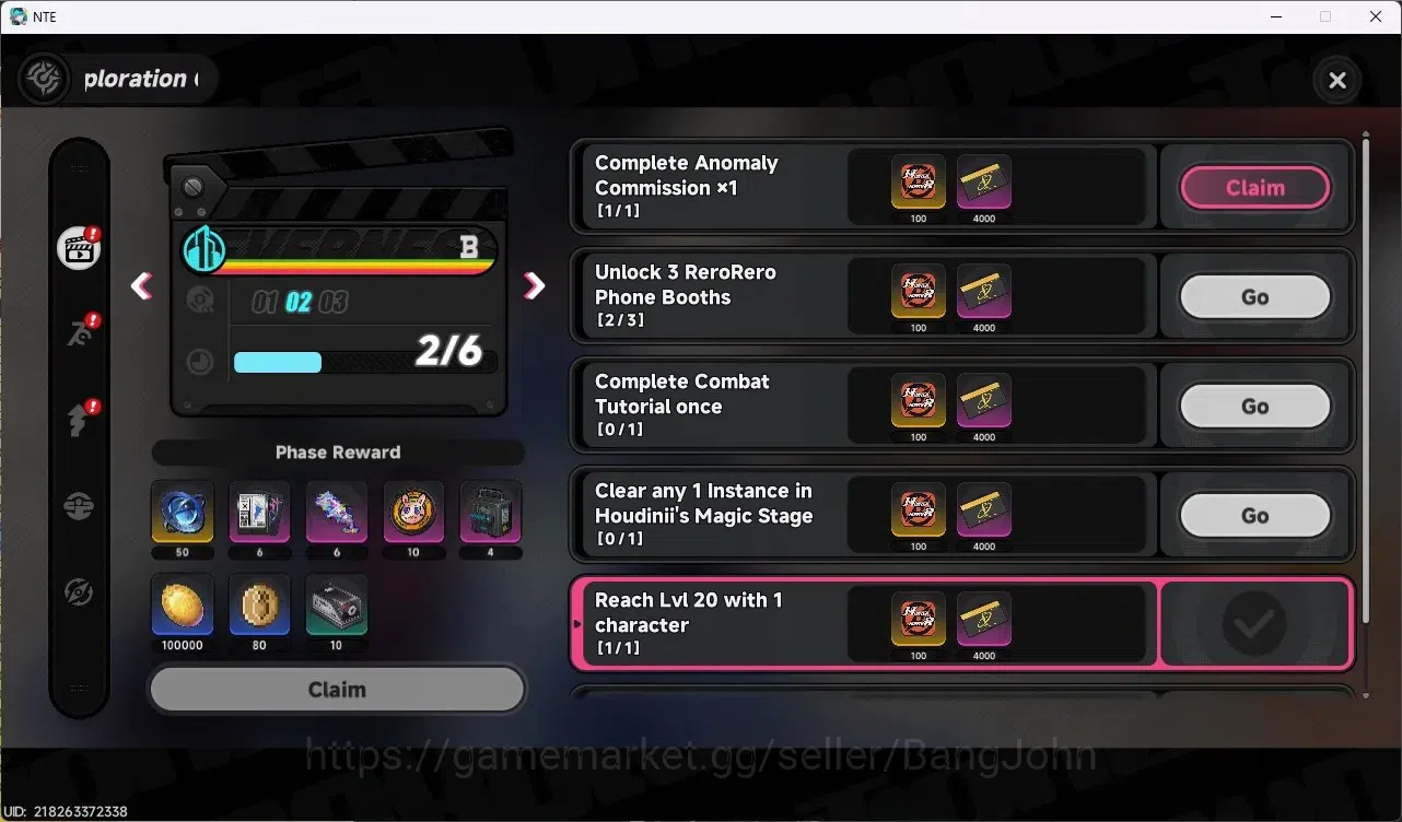 Neverness to Everness Accounts EU| Hunter Lv 8 | 3 S-Class (Chaos,Baicang,Fadia)  image 6