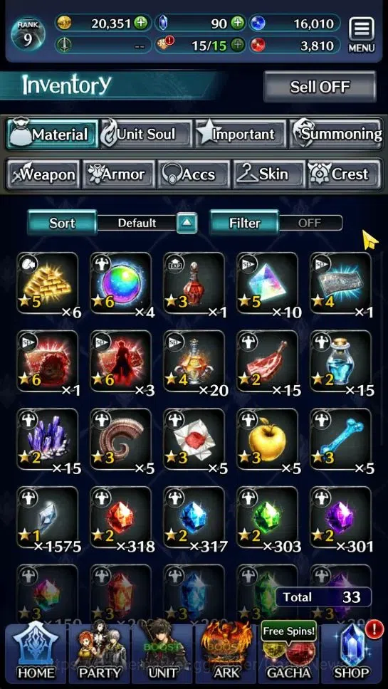 Last Cloudia Accounts GLOBAL|Rank 9|Top Tier Unit [Demon Lord Judecca-Sa image 11