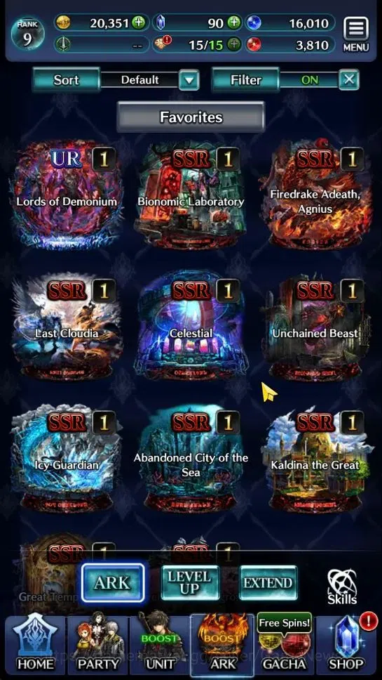 Last Cloudia Accounts GLOBAL|Rank 9|Top Tier Unit [Demon Lord Judecca-Sa image 5