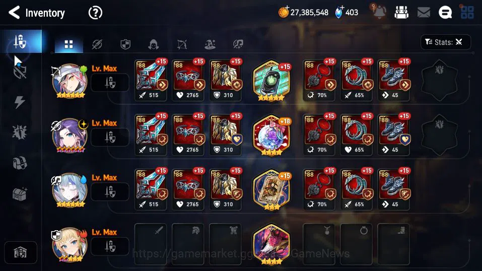 Epic Seven Accounts GLOBAL UNVERIF|New Era|10 ML(Salome,LOT Scales,NM image 11