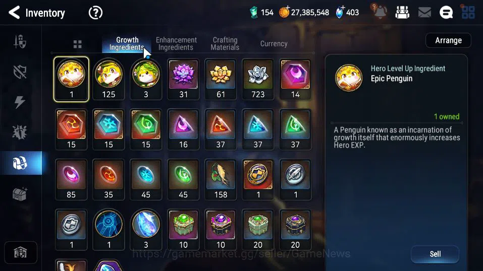 Epic Seven Accounts GLOBAL UNVERIF|New Era|10 ML(Salome,LOT Scales,NM image 4