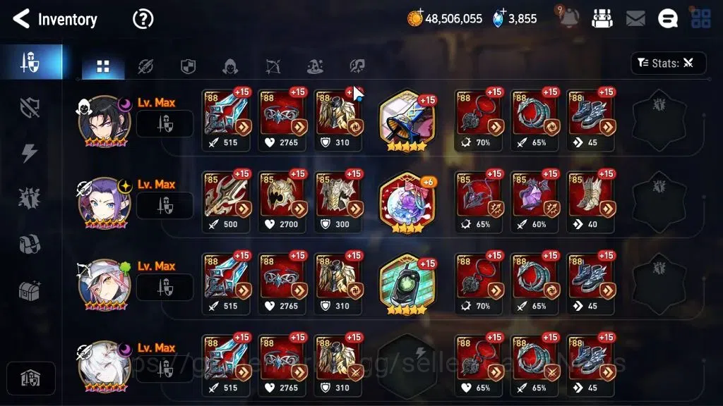 Epic Seven Accounts GLOBAL Unverif|New Era|5 ML(Salome,ABVildred,BysHw image 15