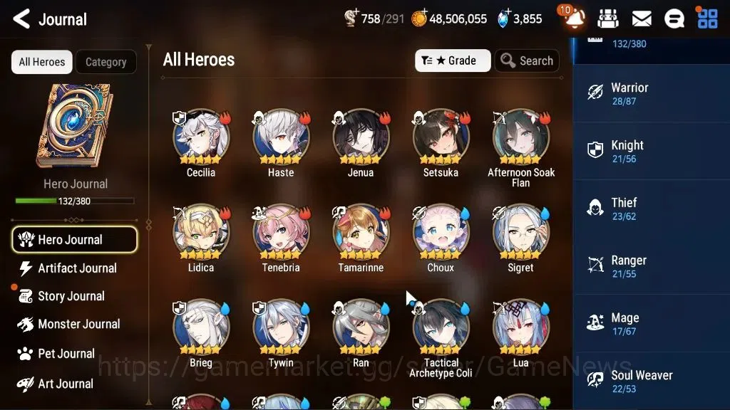 Epic Seven Accounts GLOBAL Unverif|New Era|5 ML(Salome,ABVildred,BysHw image 7