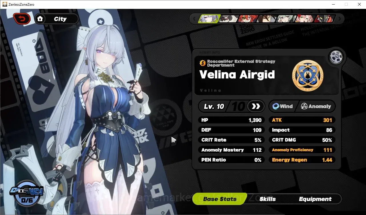 Zenless Zone Zero Accounts ASIA|IK 13|Starter S1 Prologue|1 Limited (Velina A image 13