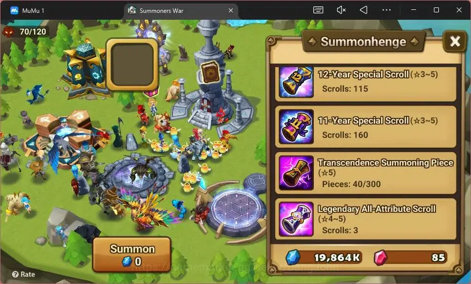 Summoners War: Sky Arena Accounts GLOBAL | NB 5 TESHAR,Starter Gacha 115 12Y+160 11Y image 3