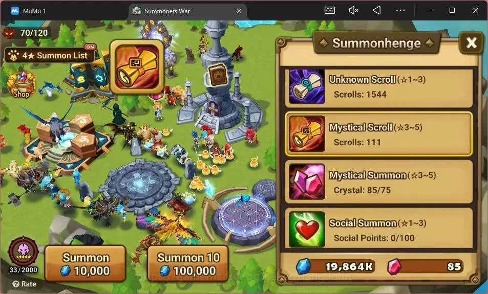 Summoners War: Sky Arena Accounts GLOBAL | NB 5 TESHAR,Starter Gacha 115 12Y+160 11Y image 5