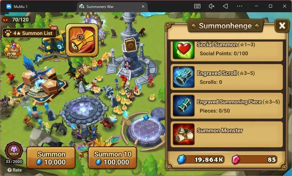 Summoners War: Sky Arena Accounts GLOBAL | NB 5 TESHAR,Starter Gacha 115 12Y+160 11Y image 6