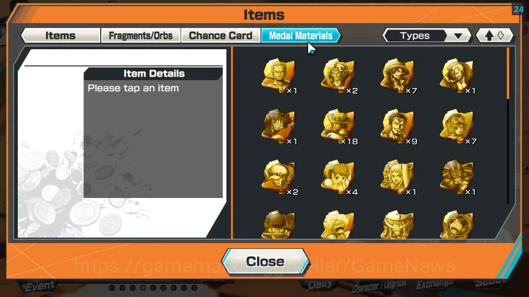 One Piece Bounty Rush Accounts Starter Global|3 EX|BP Kuzan,RO Roronoa Zoro,TFE MArshal D. Teach|Rank 10