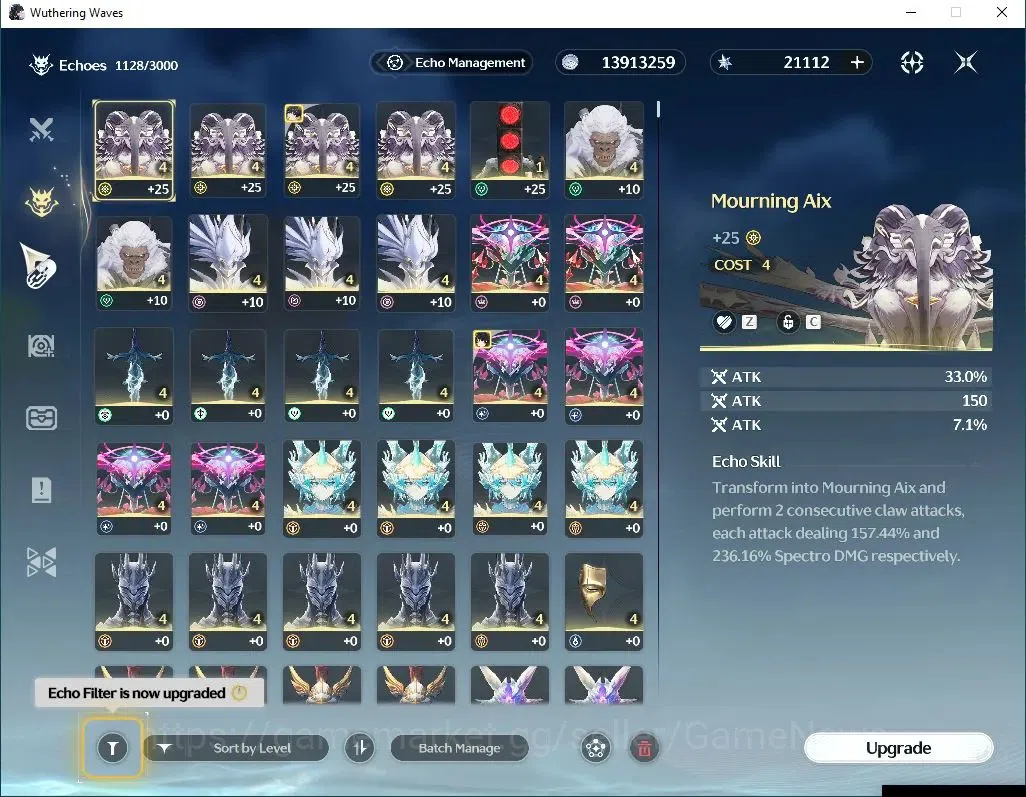 Wuthering Waves Accounts NA | UL 47 | 21K Astrite, 51 Coral | 2 Limited | D image 6