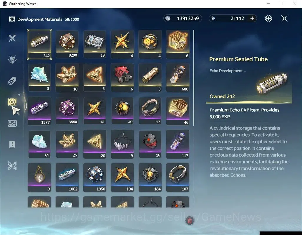 Wuthering Waves Accounts NA | UL 47 | 21K Astrite, 51 Coral | 2 Limited | D image 7