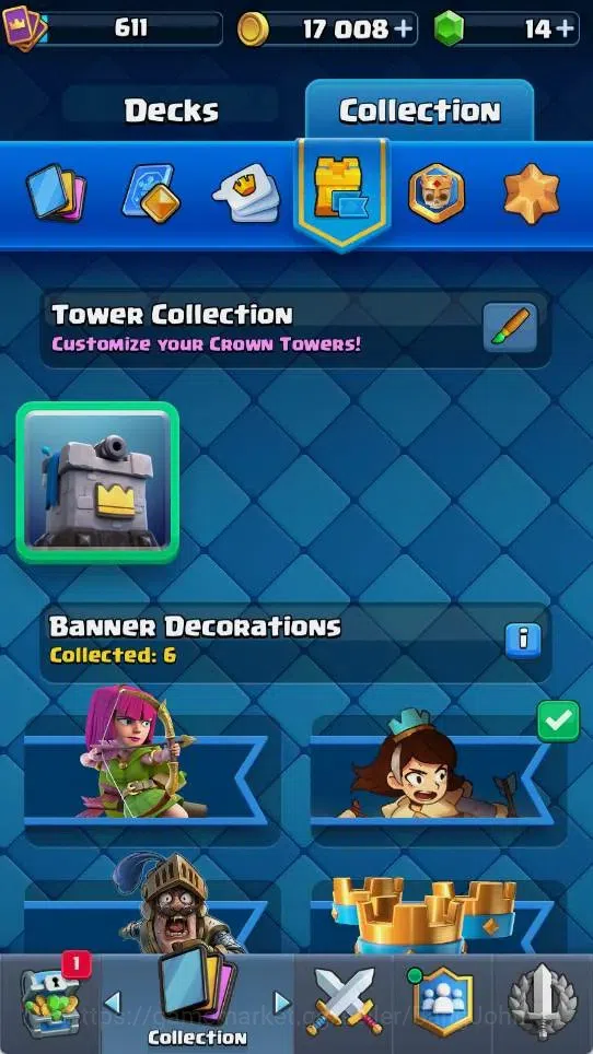 Clash Royale Accounts Mobile | KTL 11 | Trophy 4433 | Card 72 | 1 Hero | image 11