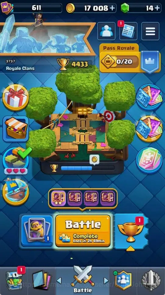 Clash Royale Accounts Mobile | KTL 11 | Trophy 4433 | Card 72 | 1 Hero | image 18