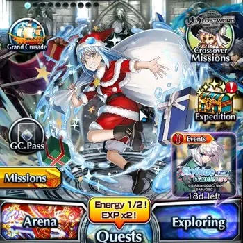 Grand Summoners End-Game Global|Rank 138|28 Ascend+10 TW|[Paladin Roy,Chloe image 1