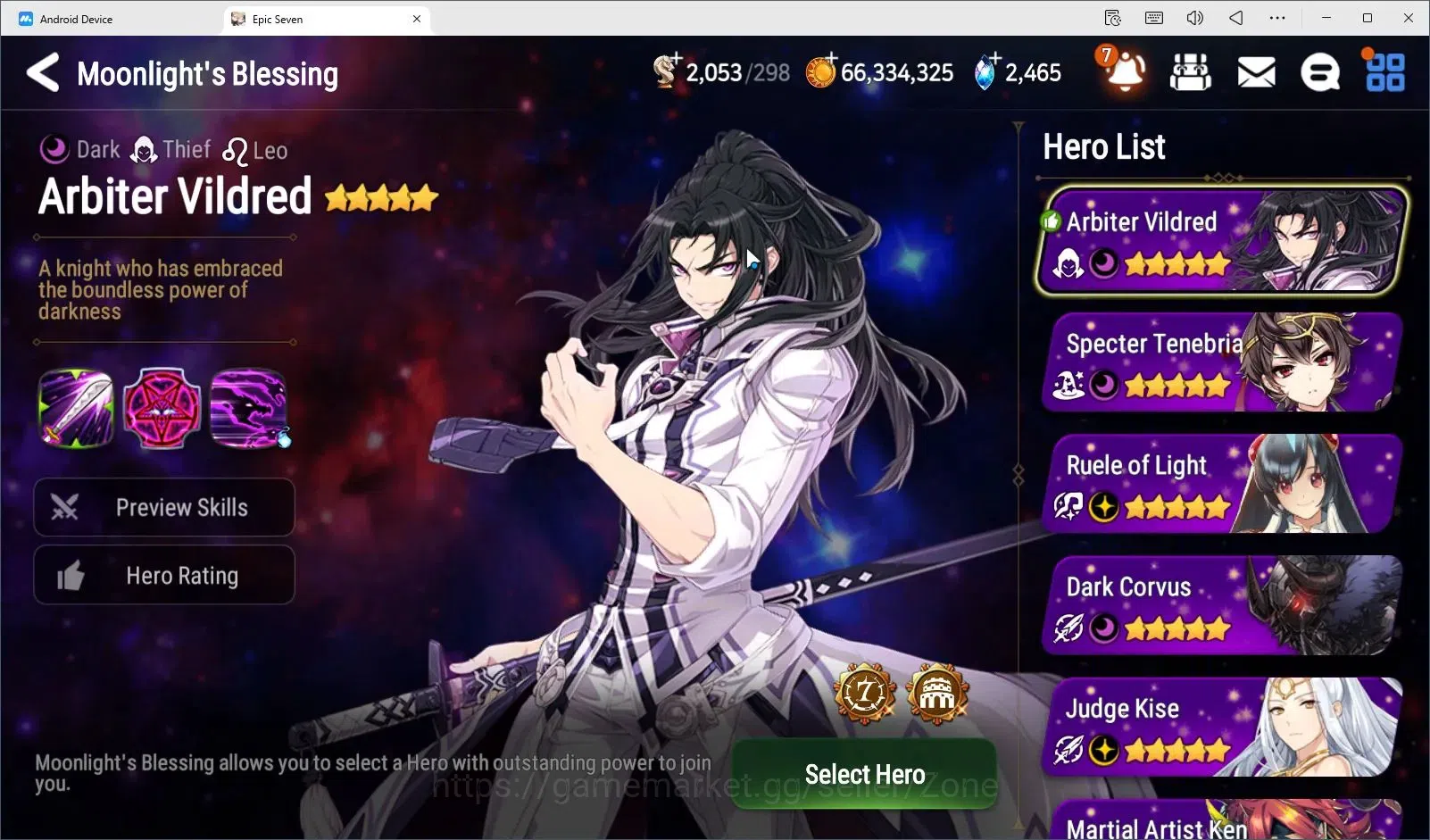 Epic Seven Accounts Global unverif|9ML (RNL,Straze, Zio, ADS, Harsetti image 10