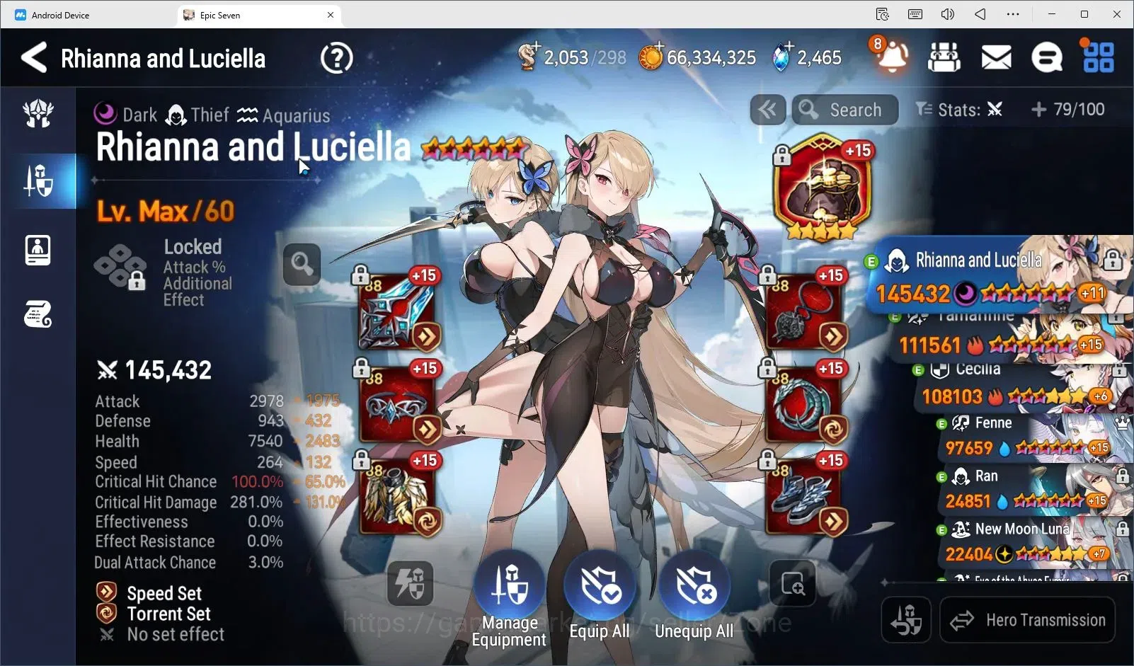 Epic Seven Accounts Global unverif|9ML (RNL,Straze, Zio, ADS, Harsetti image 4