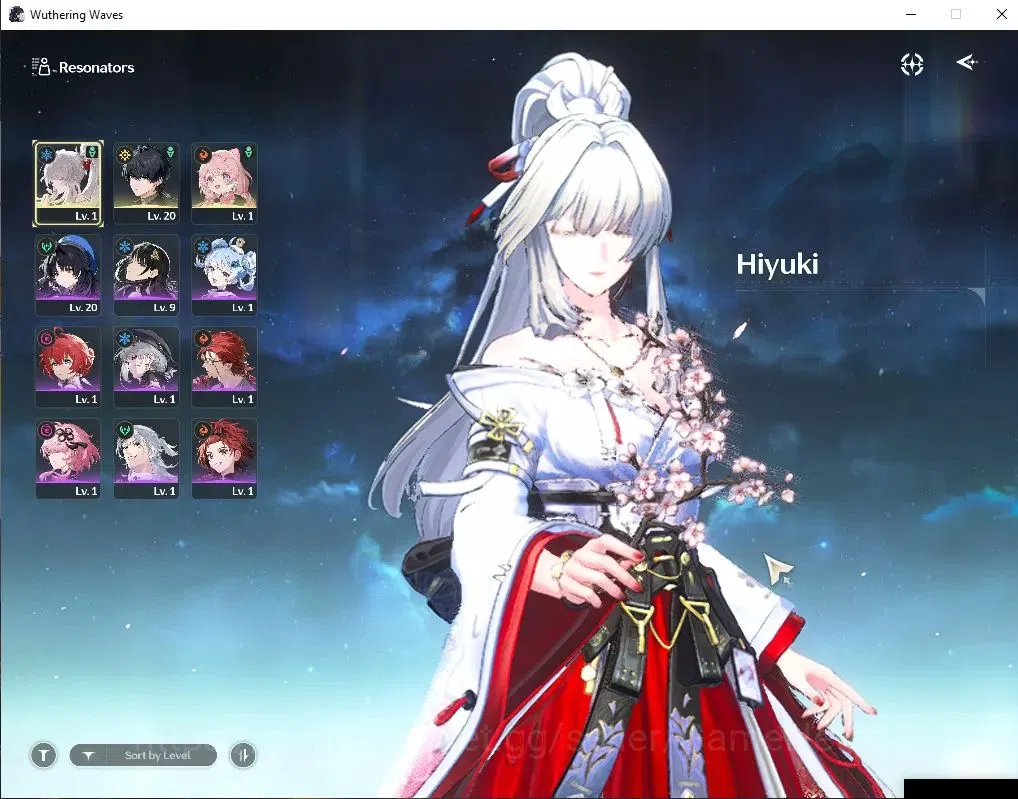 Wuthering Waves Accounts SEA|UL 8|Fresh Starter|1 Limited| Hiyuki |Data Ban image 3