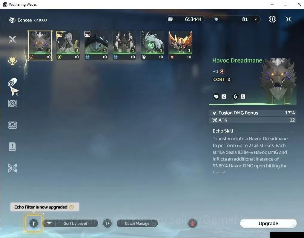 Wuthering Waves Accounts SEA|UL 8|Fresh Starter|1 Limited| Hiyuki |Data Ban image 6