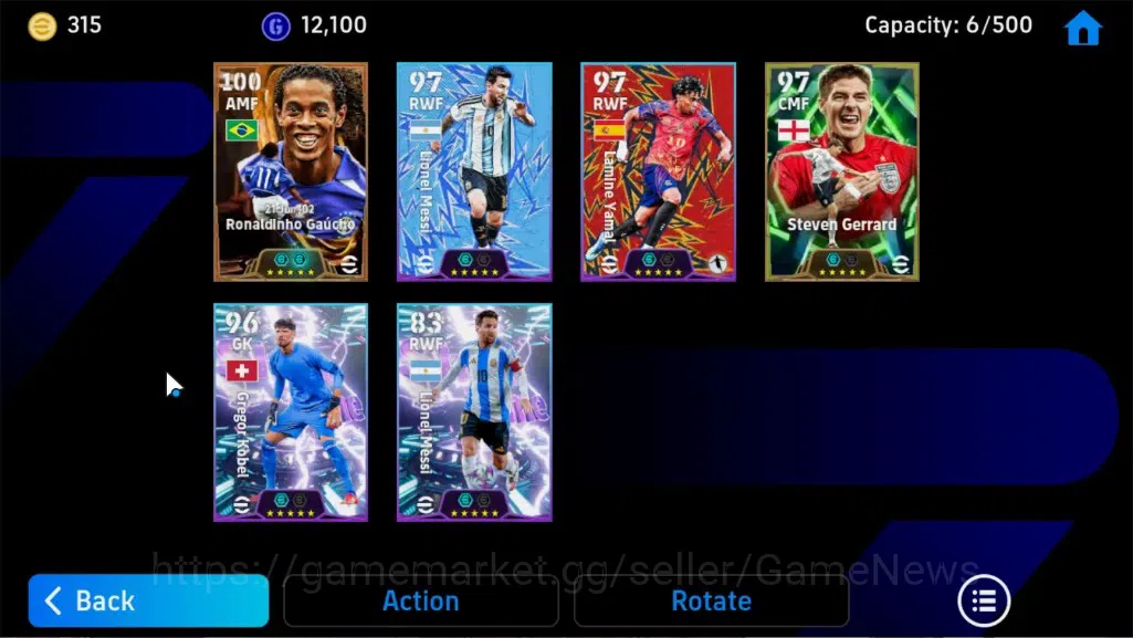 eFootball Accounts Android|Big Time Ronaldinho Gaucho,Epic Steven Ger image 6