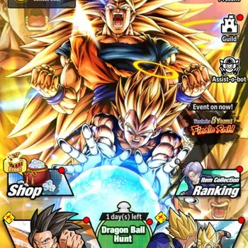 Dragon Ball Legends Accounts High-End 237M TP|LV 175|6UL+4LR+33LL|SS3&SS2 Goku&Vegeta,SSGSS Gogeta,SS Trunks(A),UGA