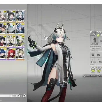 Arknights: Endfield Accounts NA|EU|Lv 2|3 SSR 1 Limited + 3 (*6 Weapon)|Arcane|Std Lifeng & Ardelia|1 Selector On|Male