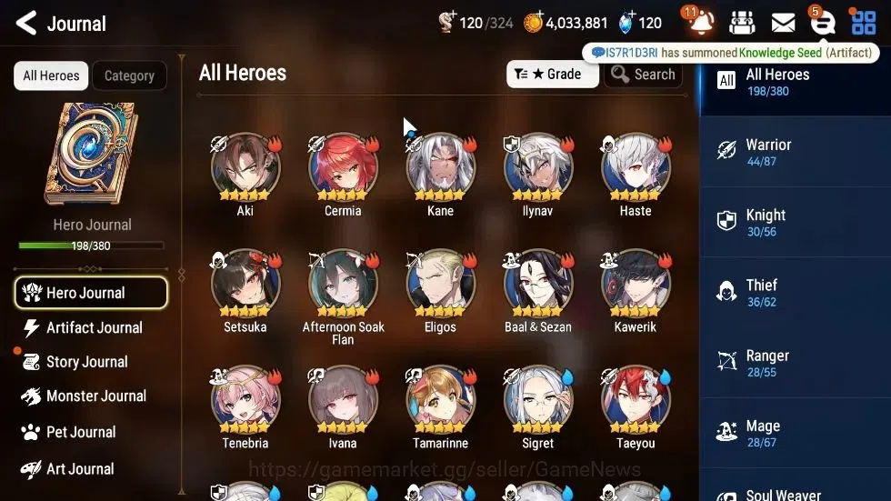 Epic Seven Accounts GLOBAL Unverif|24ML(RhianaLuciel,Salome,BArunka,LO image 8