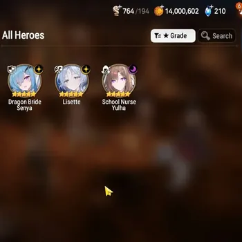 Epic Seven Accounts Starter Global UnVerif|New Era|3 ML(Lisette,School Nurse Yulha,DB Senya)+Lidica,Sharun,Etc|Poh ON|Abys F