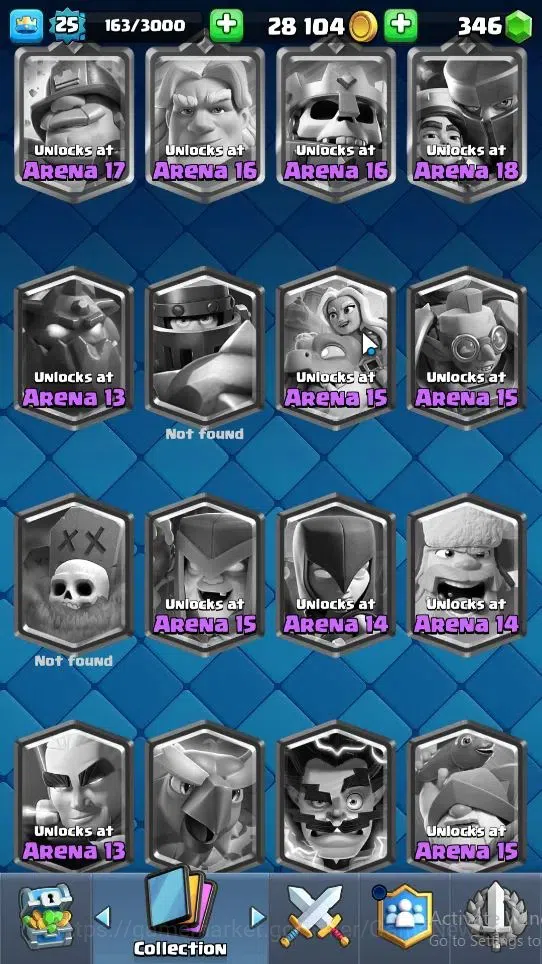 Clash Royale Accounts Midgame Lv 25|KTL 9|Trophy 4118|Card 80/121|2 Hero 1 EVO 4 Legendary 23 Epic 28 Rare 29 Common|2 20