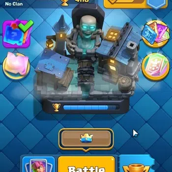 Clash Royale Midgame Lv 25|KTL 9|Trophy 4118|Card 80/121|2 Hero 1 EVO 4 image 1