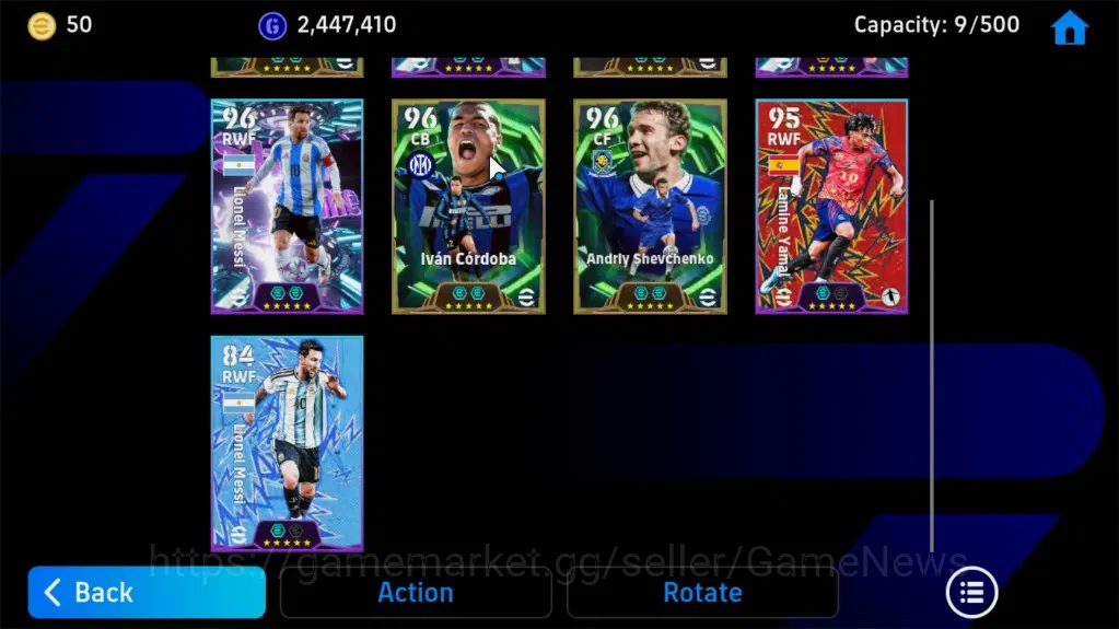 eFootball Accounts Legends & Iconic Players Android|Epic Luis Figo,P.E Aubameyang,Ivan Cordoba,Andriy S,ShowTime Joan 8