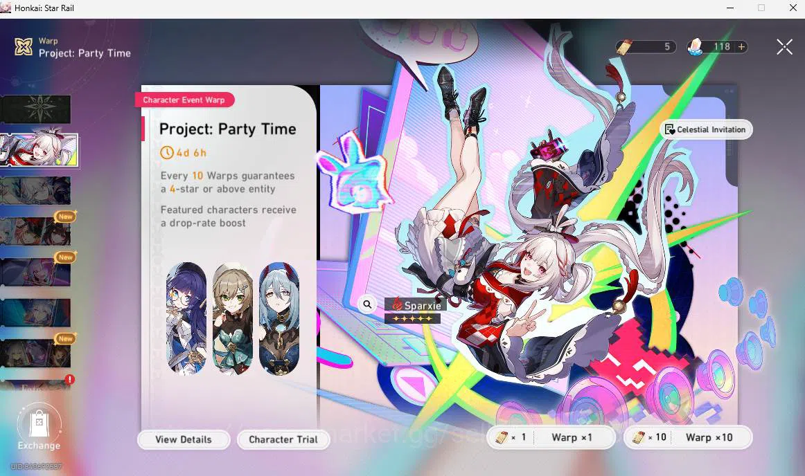 Honkai Star Rail Accounts ASIA|TL 50|5 limit|LC Sign(Archer,Saber),Sparkle E image 9