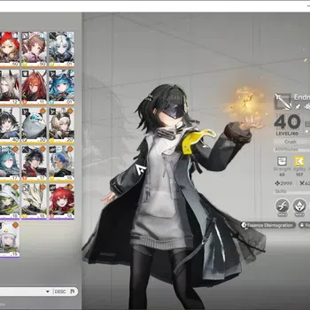 Arknights: Endfield Accounts Asia|Lv55|7 SSR(3 Limited)+9(*6Weapon)|(Arcane,Zhuang Fangyi+Sign)|17k Oro|1 Char Selector+3 Wp