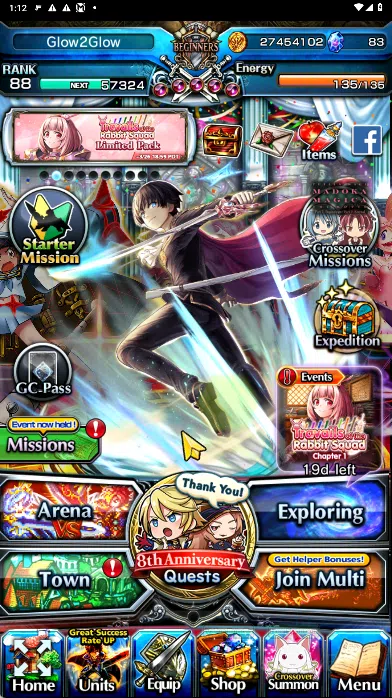 Grand Summoners Others GLOBAL | Ascend 16 | Houka TW, Roy TW, Shiro TW, M image 1