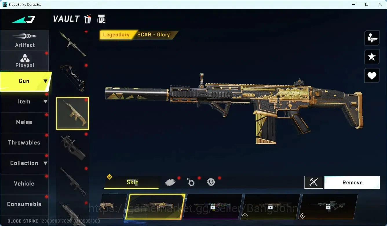 Blood Strike Accounts ASIA | EVO FAL-Evolved Draco |Eternal Kala-Requime image 19