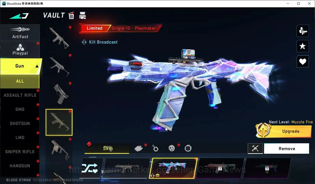 Blood Strike Accounts ASIA|MELEE TALON KNIFE-Sanctum+3 ULTRA [Pitch Stri image 6