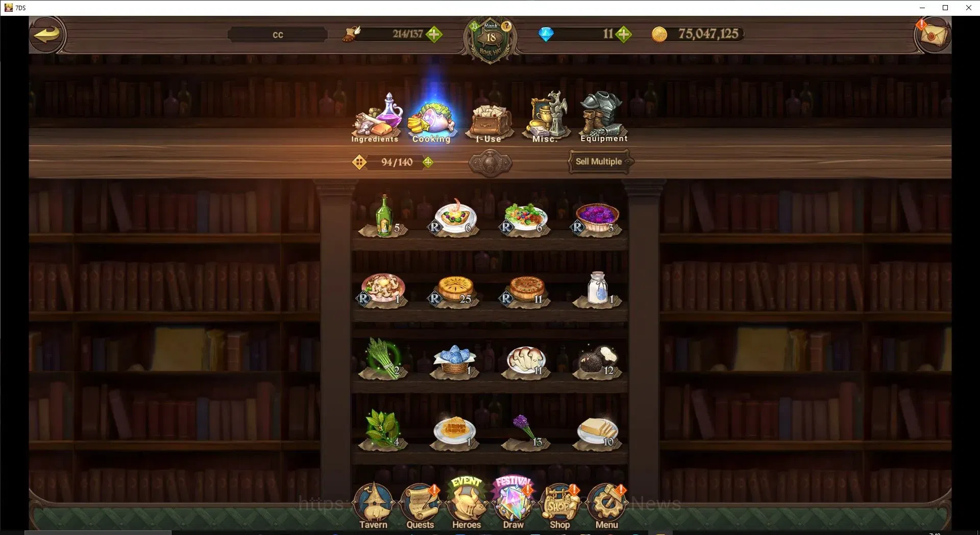 The Seven Deadly Sins: Grand Cross Accounts Asia|866K CC|110 LS+1 UR Selector|2 LR+7 UR|Brunhi image 13