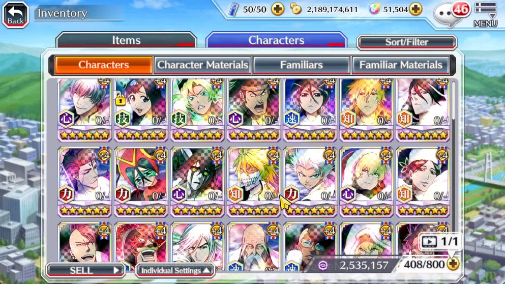 Bleach: Brave Souls Accounts [GLOBAL]51K Orb|TYBW26[Giselle,Candice],10th Anniv image 11