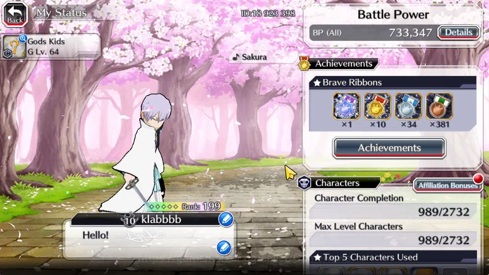 Bleach: Brave Souls Accounts [GLOBAL]51K Orb|TYBW26[Giselle,Candice],10th Anniv image 17