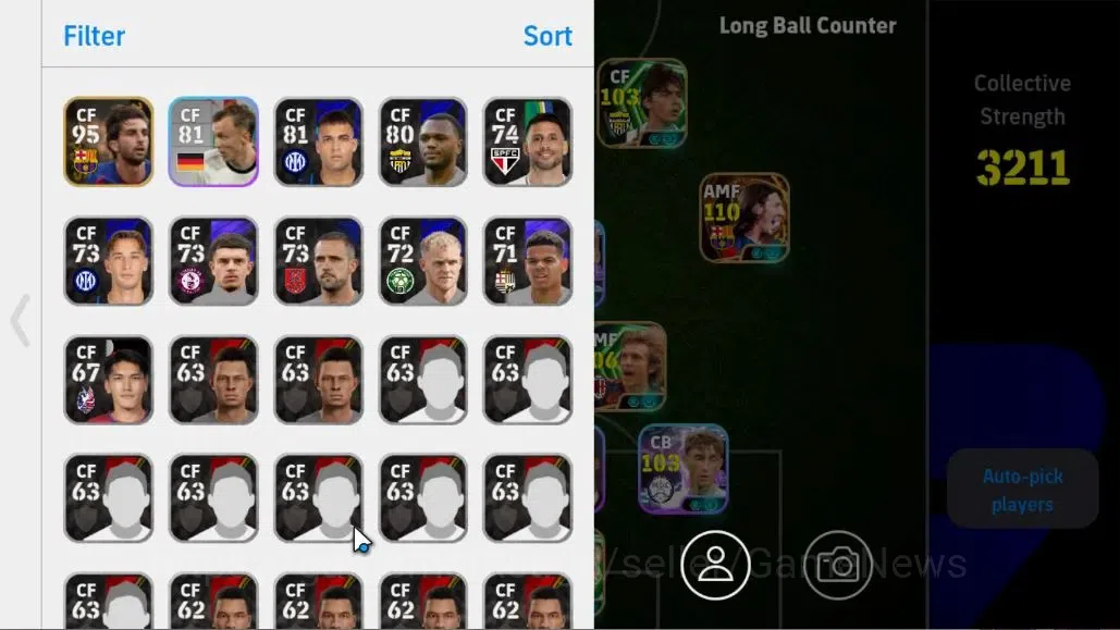 eFootball Accounts Android|Big Time Lionel Messi,Andrea Pirlo,Franco  image 2